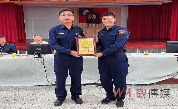 北港優警黃志青獲選「全國績優警勤區」  警勤區訪查工作榮獲冠軍