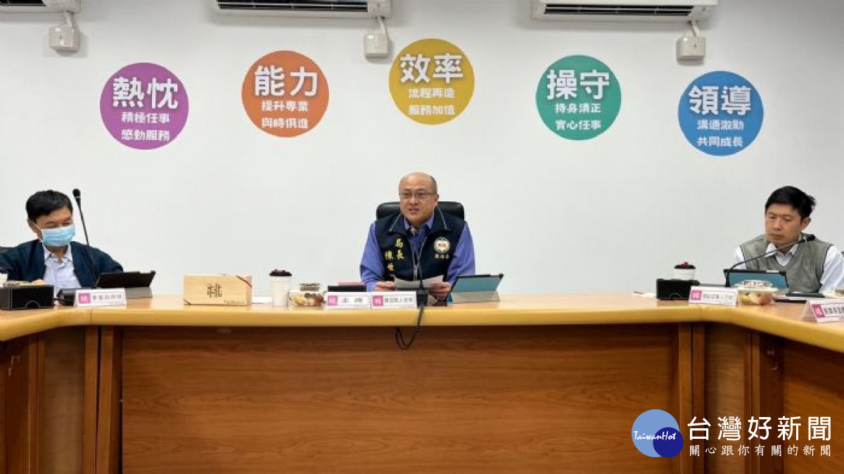 環保局陳世偉局長致詞。