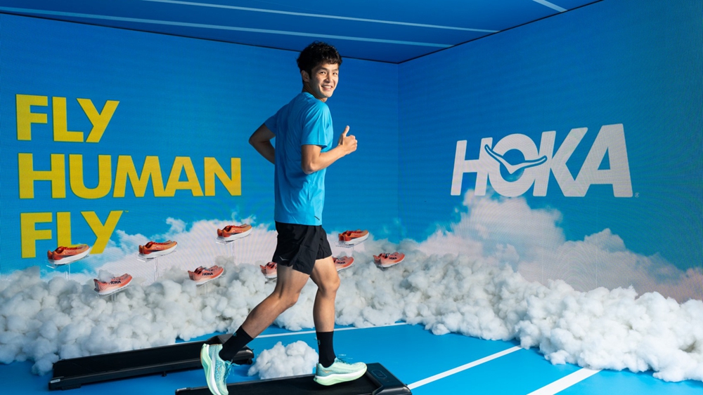 跑在雲端之上 HOKA FLY ZONE 跑者起飛信義香堤大道