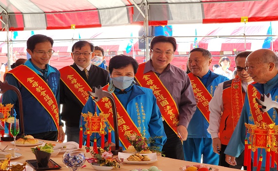 慈惠堂聯合護國消災祈福法會 劉和然參拜祈福