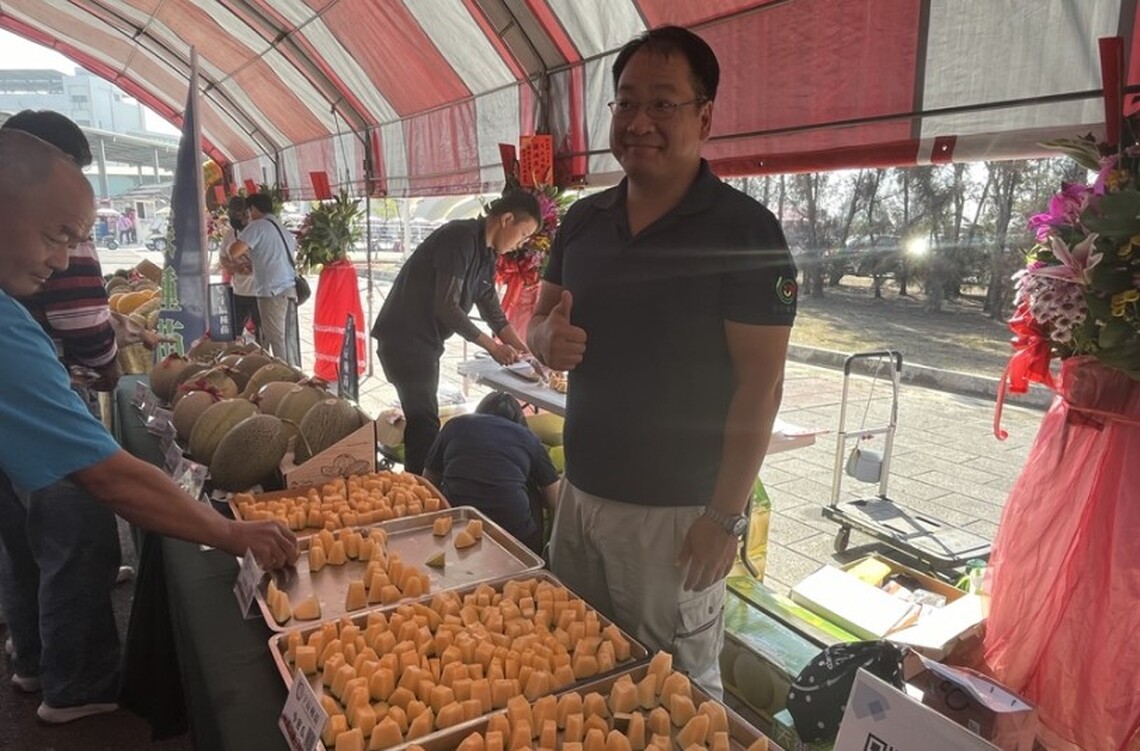 台南北門洋香瓜開始行銷