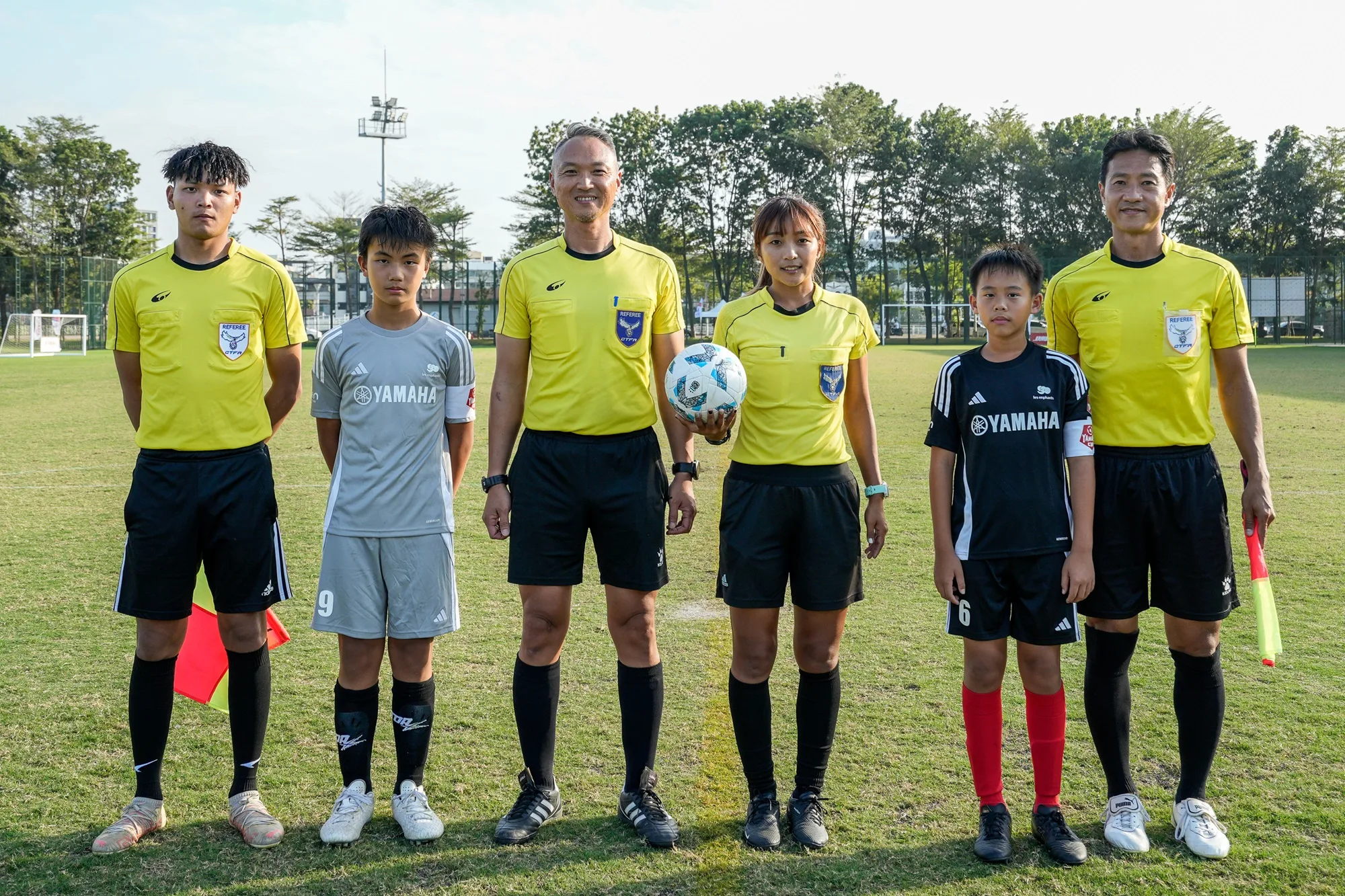《足球》YAMAHA CUP「讚出來!應援趣!」 裁判父子檔分享感人故事