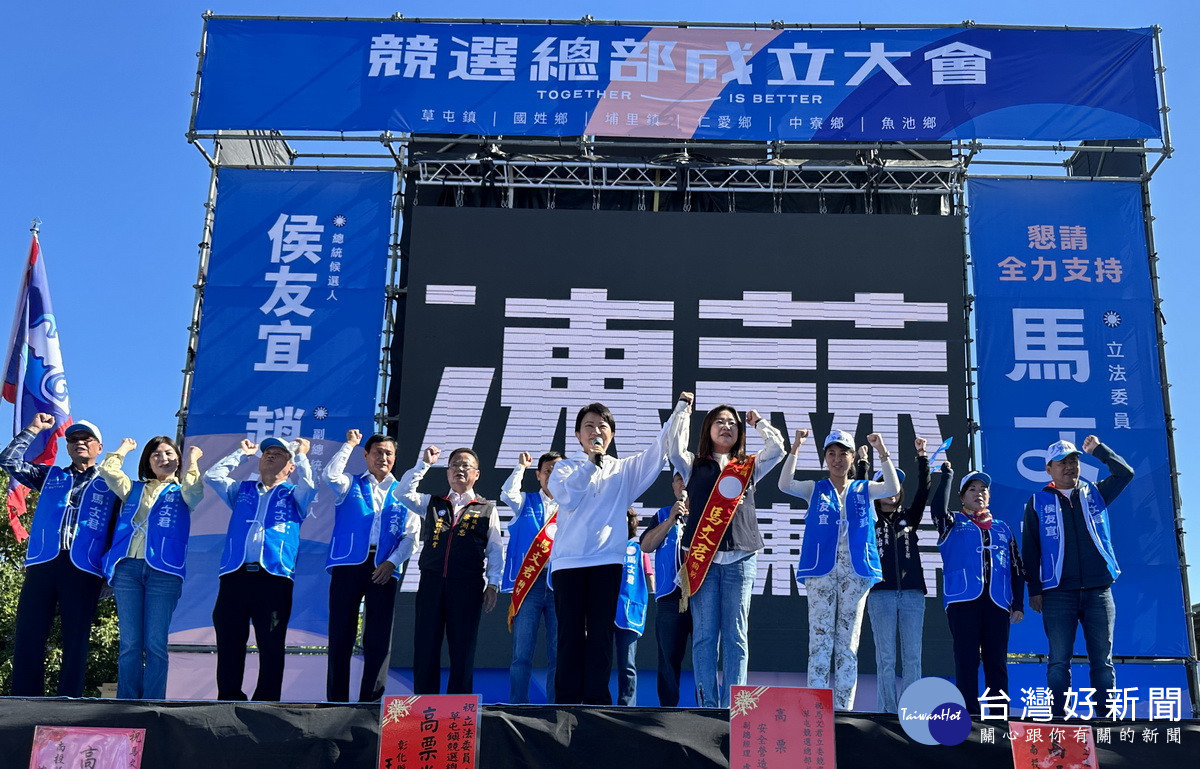 盧秀燕市長也來助講推薦馬文君是立院難得的立委。（記者扶小萍攝）