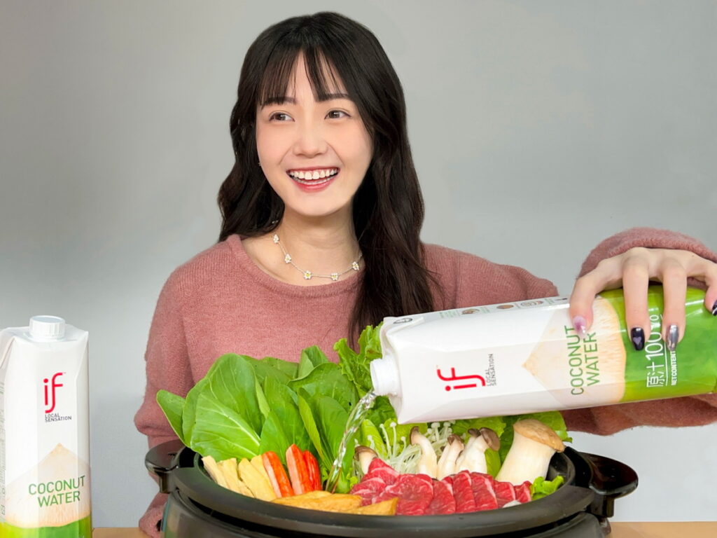 全聯火鍋祭超值優惠,IF椰子水入鍋底變身鮮甜湯頭
