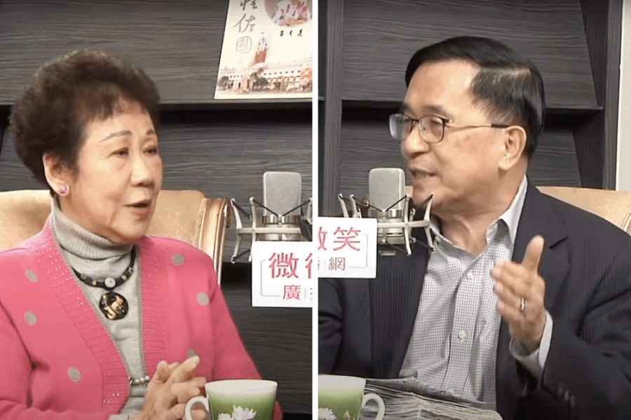 呂秀蓮:國民黨政府說成立美麗島雜誌社就是叛亂 早就想抓我 246 照片來源:截圖合成自陳水扁主持廣播節目影片