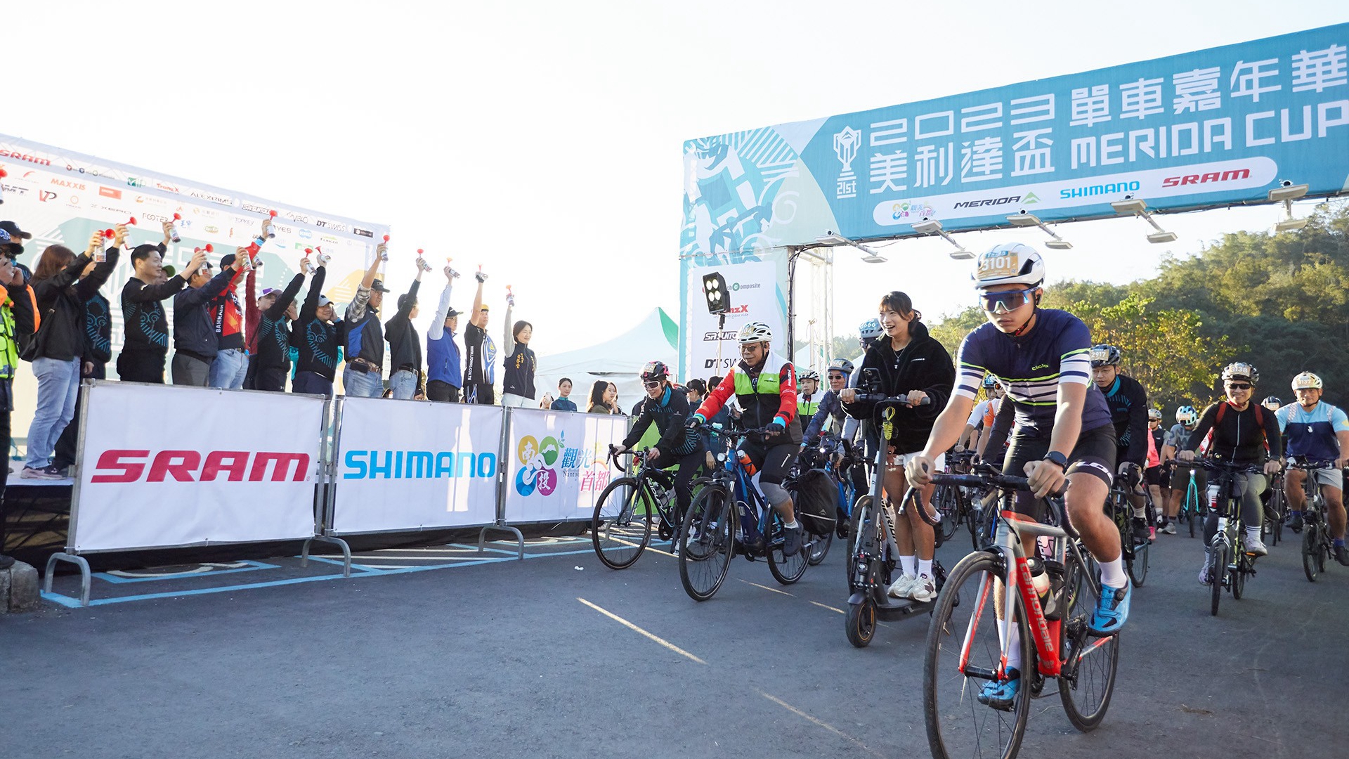 2023美利達盃單車嘉年華 11國3,000車友騎樂日月潭