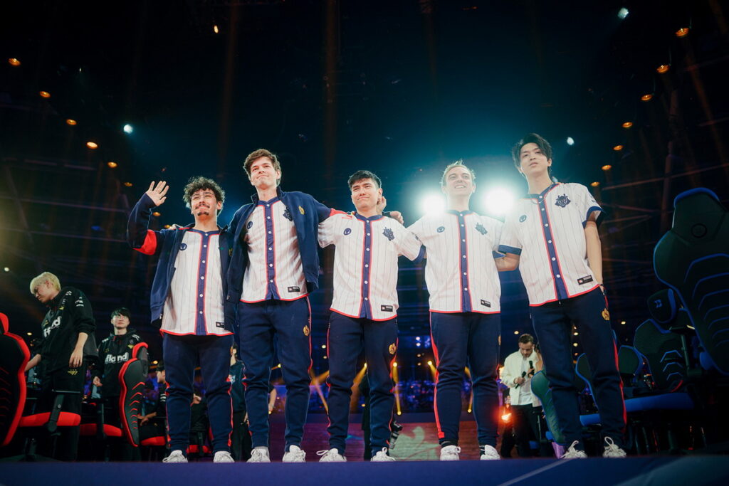 Red Bull電競隊伍G2將會在Red Bull League of Its Own跟T1對打。(照片來源:Red Bull)