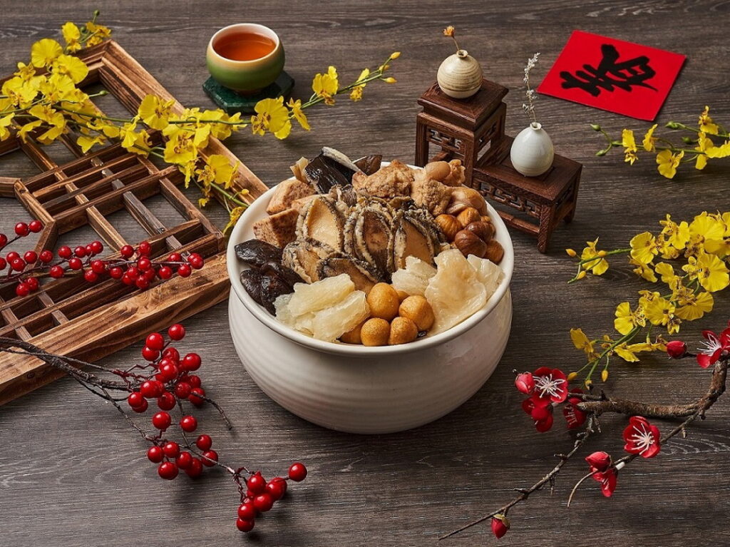 板橋凱撒發稿照:一品鮑魚佛跳牆