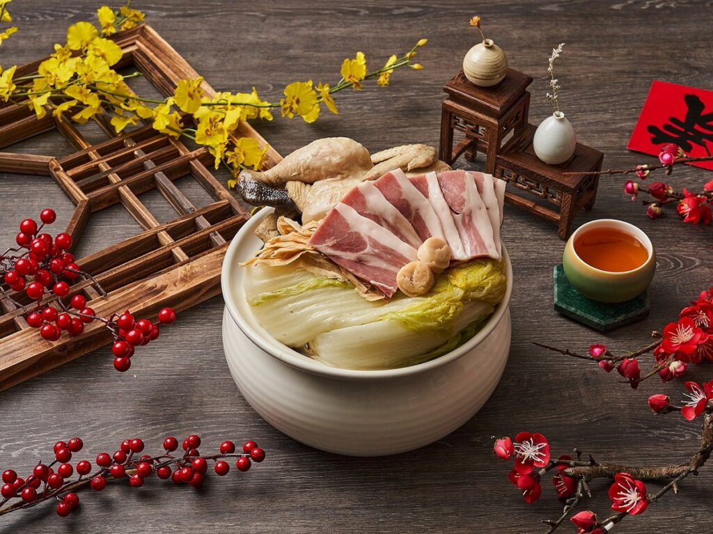 板橋凱撒發稿照:干貝白菜火烔雞湯