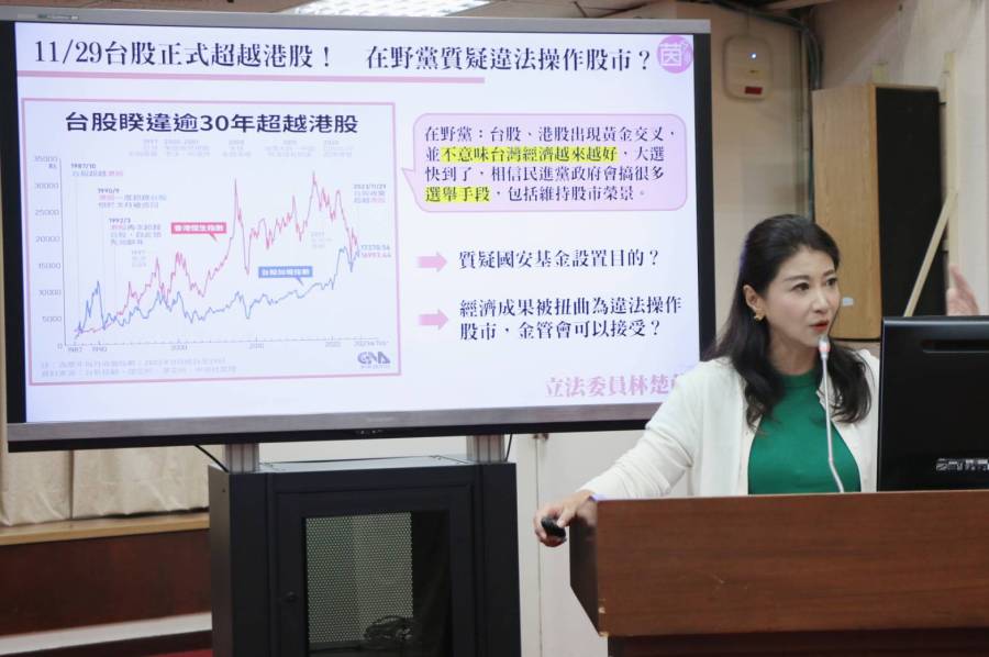 台股超越港股遭在野黨質疑股市操作 金管會主委這樣說 210 台股超越港股遭在野黨質疑股市操作 金管會主委這樣說 209