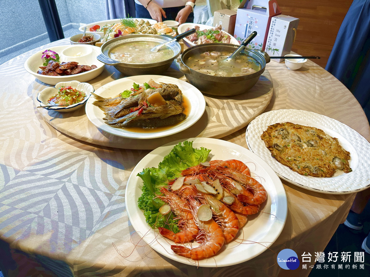 原鄉馬告青梅竹筍研發好滋味料理。(記者扶小萍攝)