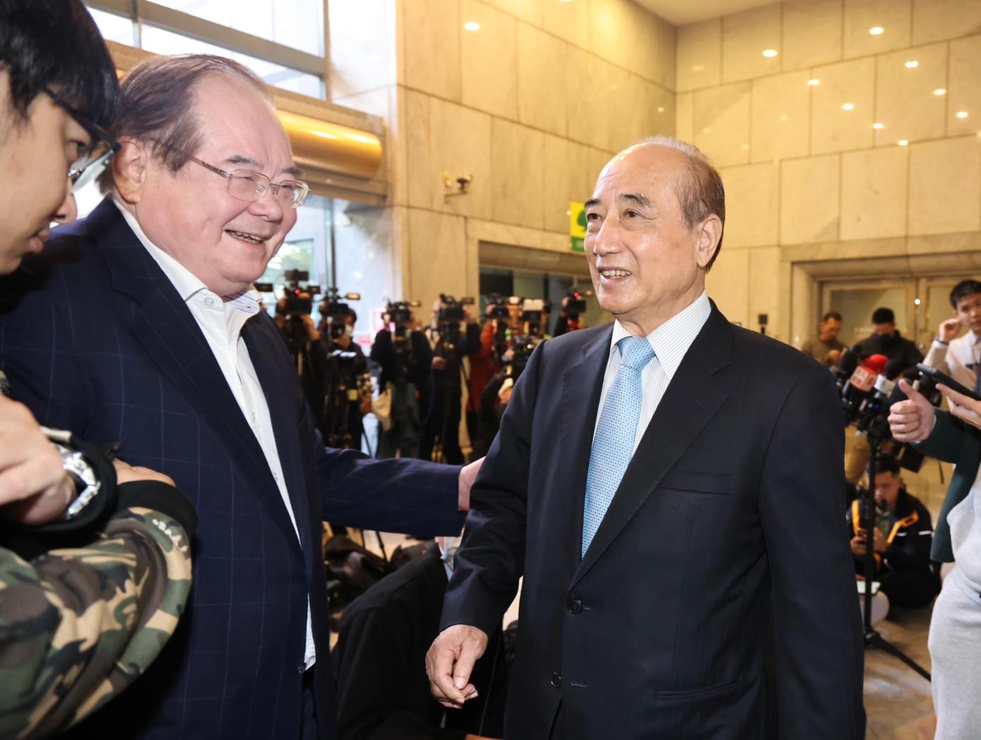 侯友宜全國後援總會總會長王金平。資料照片/林啟弘攝