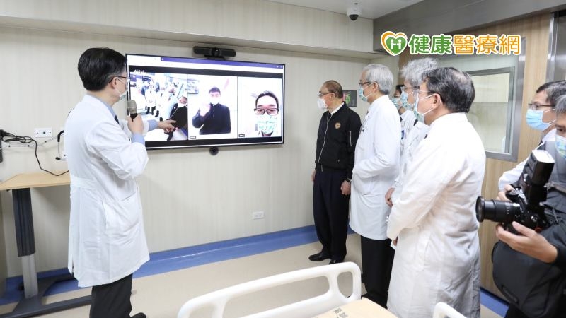 北榮重粒子治療半年助百人抗癌 國內首座「智慧科技加護病房」正式啟用