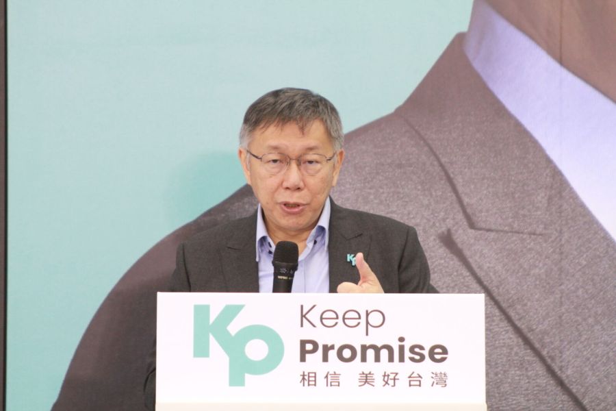 大巨蛋案被批一樣爛 柯文哲駁斥:是藍綠搞事然後白來收場 234 柯文哲。(方炳超攝)
