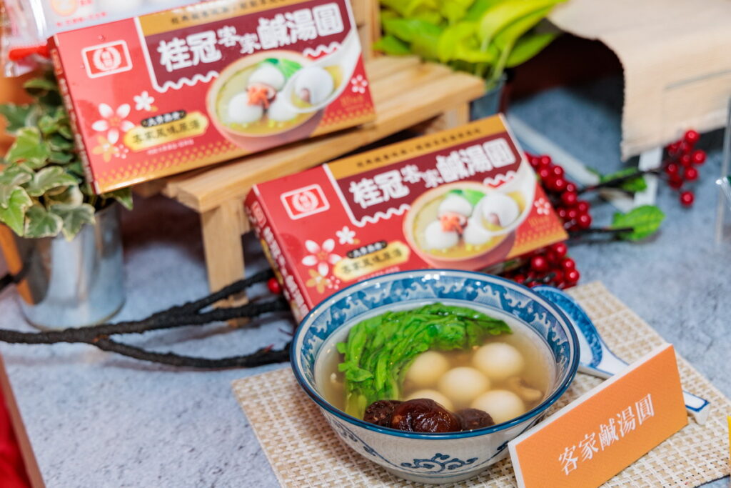 桂冠湯圓冬至記者會-客家鹹湯圓組示範料理