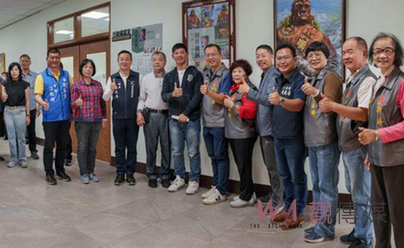 新港鄉公所藝術廊道推動在地藝文 阿得油畫個展隆重開幕