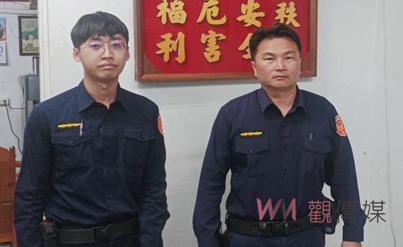 老翁騎車外出突沒電停路邊 巡邏警幫忙充電後順利回到家