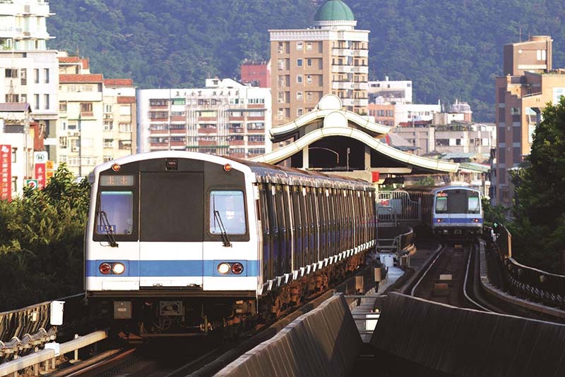 台北捷運列車。圖/台北市政府