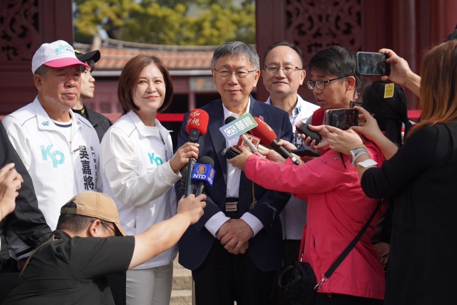 姚立明稱柯與黃國昌將大吵 柯文哲反酸:習慣內鬥才這樣講 190 姚立明稱柯與黃國昌將大吵 柯文哲反酸:習慣內鬥才這樣講 189