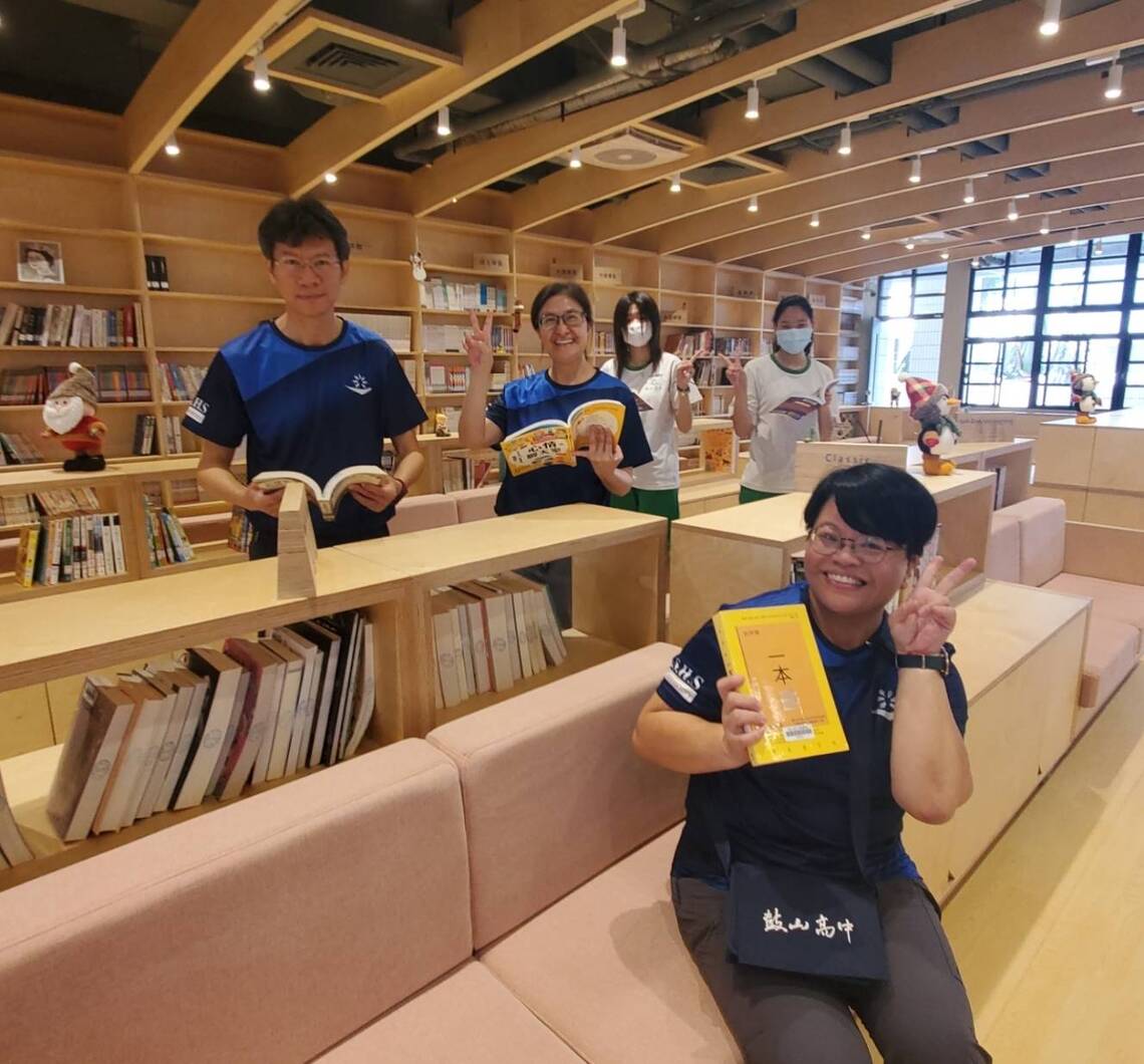獨家/漾新聞|把誠品承億書店搬到校園 鼓山高中新圖書館美學文青當道 學生說「我喜歡!」