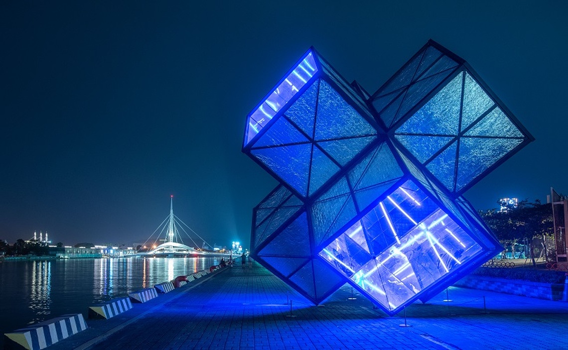 水形貨櫃現身大港 貨櫃藝術節打造高雄限定海口味