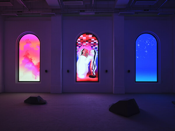 著名動畫導演江記個展「江康泉:戰國龐克」 香港大館幻化成賽博龐克宇宙
