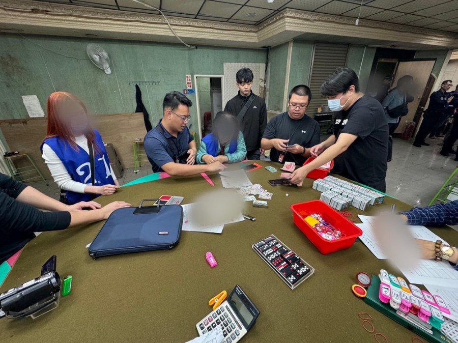 淨化選前治安 新北警掃黑緝賭打詐10天逮162人 176 cnews204231215a05