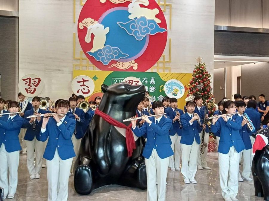 新悦花園酒店助愛偏鄉公益音樂會 日本習志野高校快閃演出