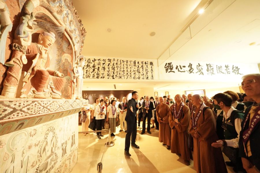走進莫高窟看見佛教藝術寶藏 絲路光華─敦煌石窟藝術特展登場 272 CNEWS195231216a02
