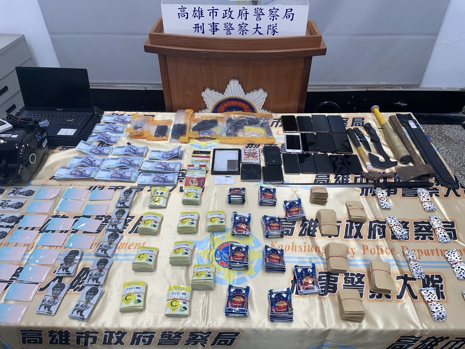 高市警全面淨化選前治安 掃黑肅槍打詐緝賭不間斷