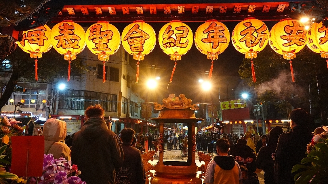為期27天癸卯年朴子配天宮《海表聖會》媽祖回鑾 熱鬧非凡 嘉縣朴子成不夜城