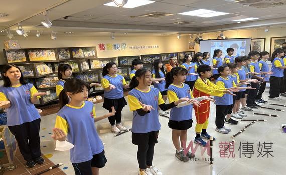 僑信國小26屆美術班畢業美展 藝饗視界從員林出發向世界接軌