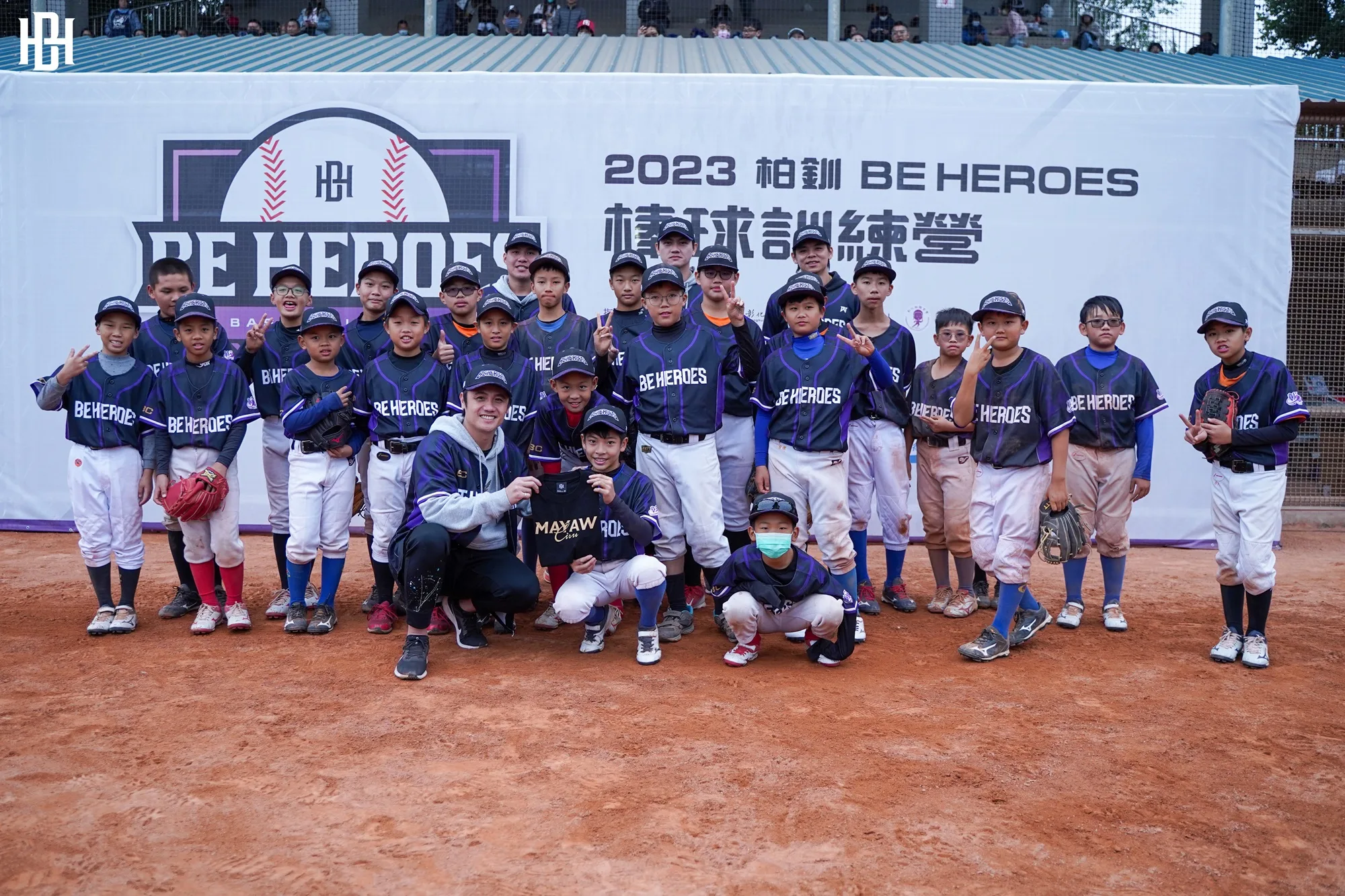 《棒球》傳承棒球初衷與熱情 柏釧BE HEROES棒球訓練營圓滿落幕