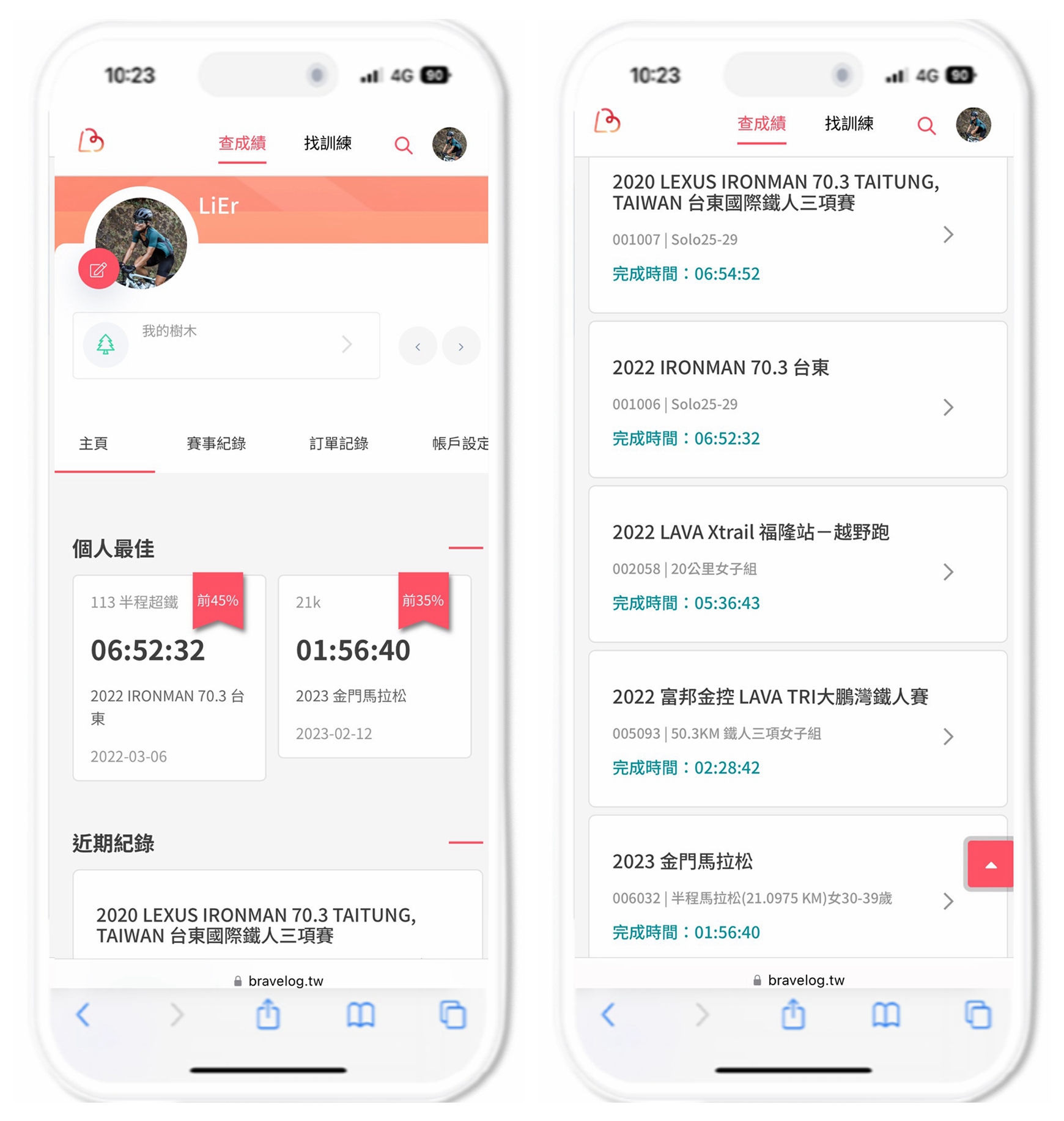 會員專屬成績牆,收藏不會泛黃的回憶