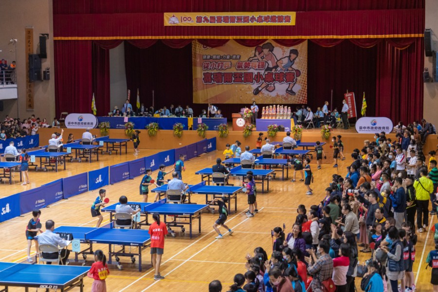 喜瑞爾盃桌球賽祭14萬總獎金 近700位桌球小將熱血「乒」搏 246 cnews207231218a02