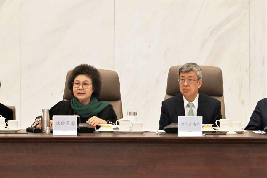 112年行政院暨所屬機關被糾正72案次 陳菊率監委巡察政院 236 照片來源:監察院