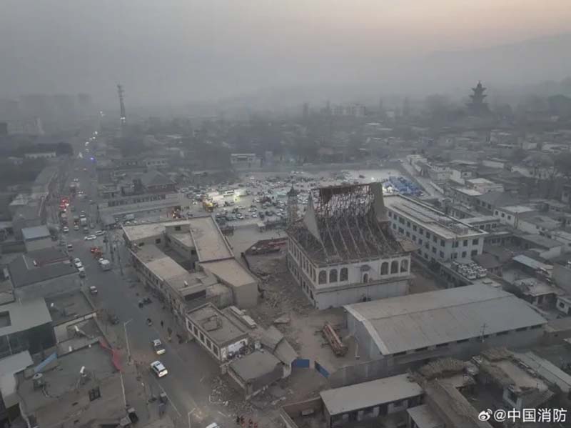 圖/取自中國消防微博網站