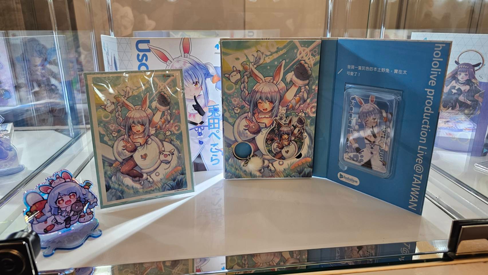 「hololive production Live@TAIWAN」珍藏系列套卡第一彈受日本民眾熱烈支持,開展當日即完售。(一卡通提供)