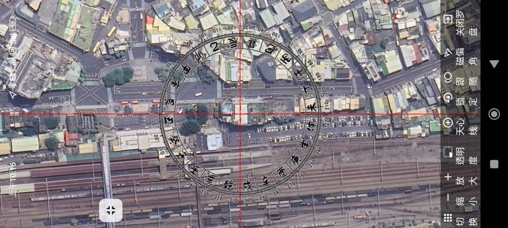 《圖說》臺灣大戲院左右岔路口明顯,載自google網。