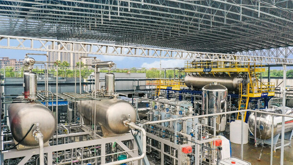 Electrolyzer test platform developed by SANY Hydrogen Electrolyzer test platform developed by SANY Hydrogen