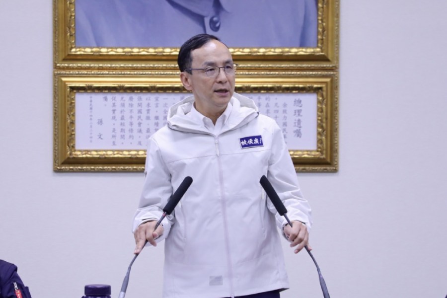 搶攻南台灣選票 朱立倫:行動中常會移師南部三縣市舉行 220 朱立倫20日主持中常會。