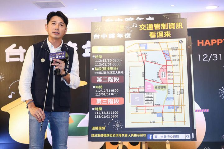 台中最強跨年三大亮點:場地最大、卡司最強、180秒煙火
