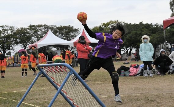 台中首屆教育盃巧固球錦標賽 培養學童規律運動習慣