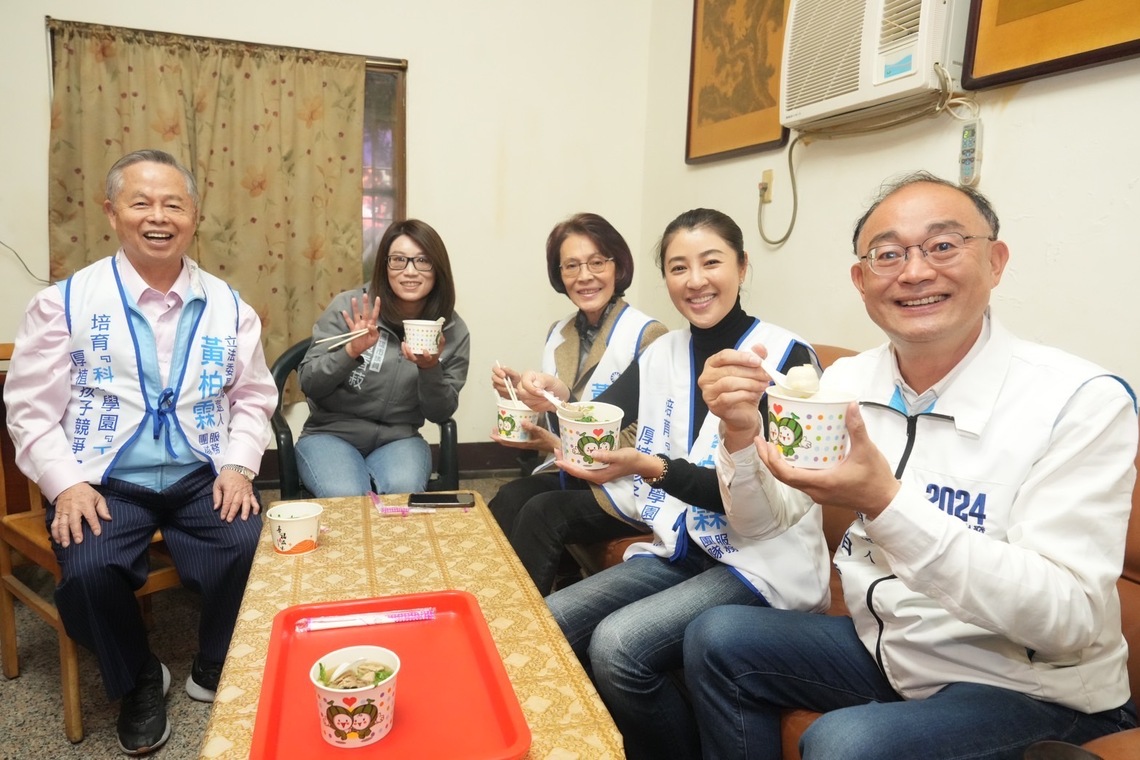 漾新聞|用行動挺教育 許淑華冬至讚黃柏霖有大愛