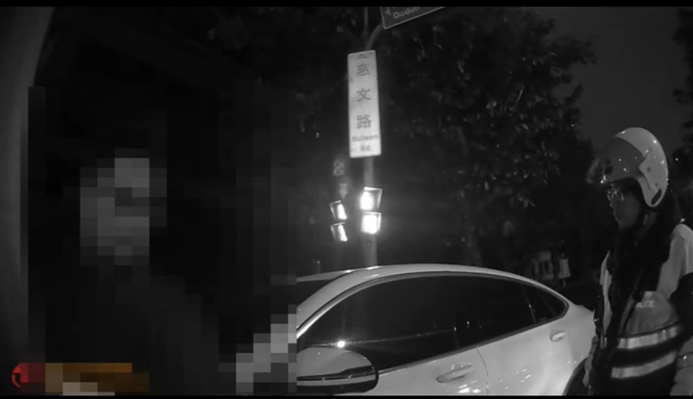▲圖說:陳男吃完薑母鴨饗宴後,深夜酒駕上路遭員警查獲 (圖/台中市政府提供)