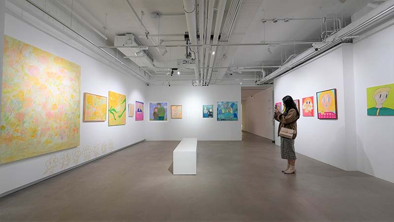 Ariel Huang個展Beyond the rainbow展場實景