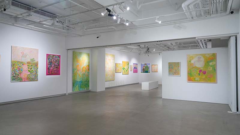 Ariel Huang個展Beyond the rainbow展場實景