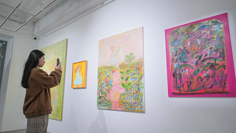 Ariel Huang個展Beyond the rainbow展場實景