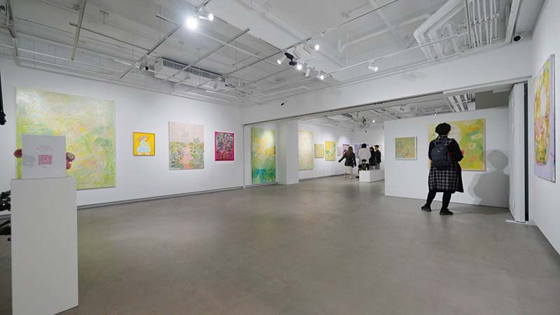 Ariel Huang個展Beyond the rainbow展場實景