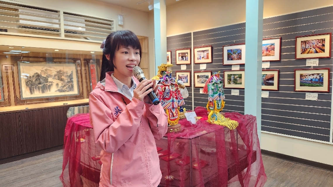 媽祖遇見刺繡成果展 嘉縣朴子市刺繡文化館展出